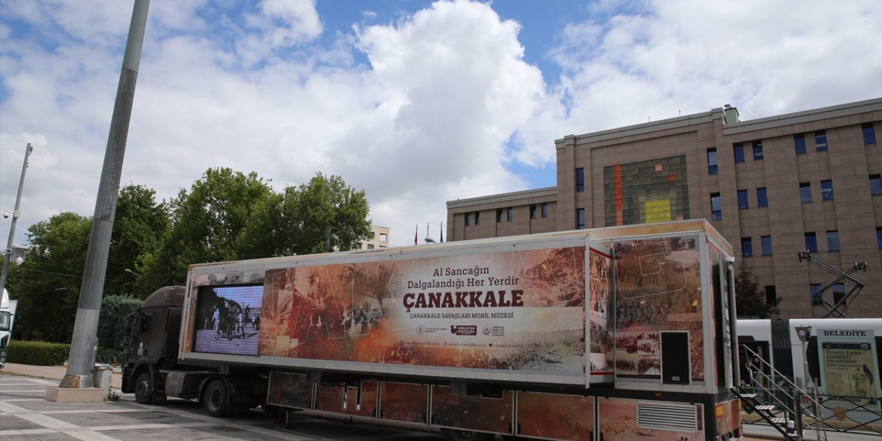 "çanakkale Savaşları Mobil Müzesi" Eskişehir'de Ziyarete Açıldı