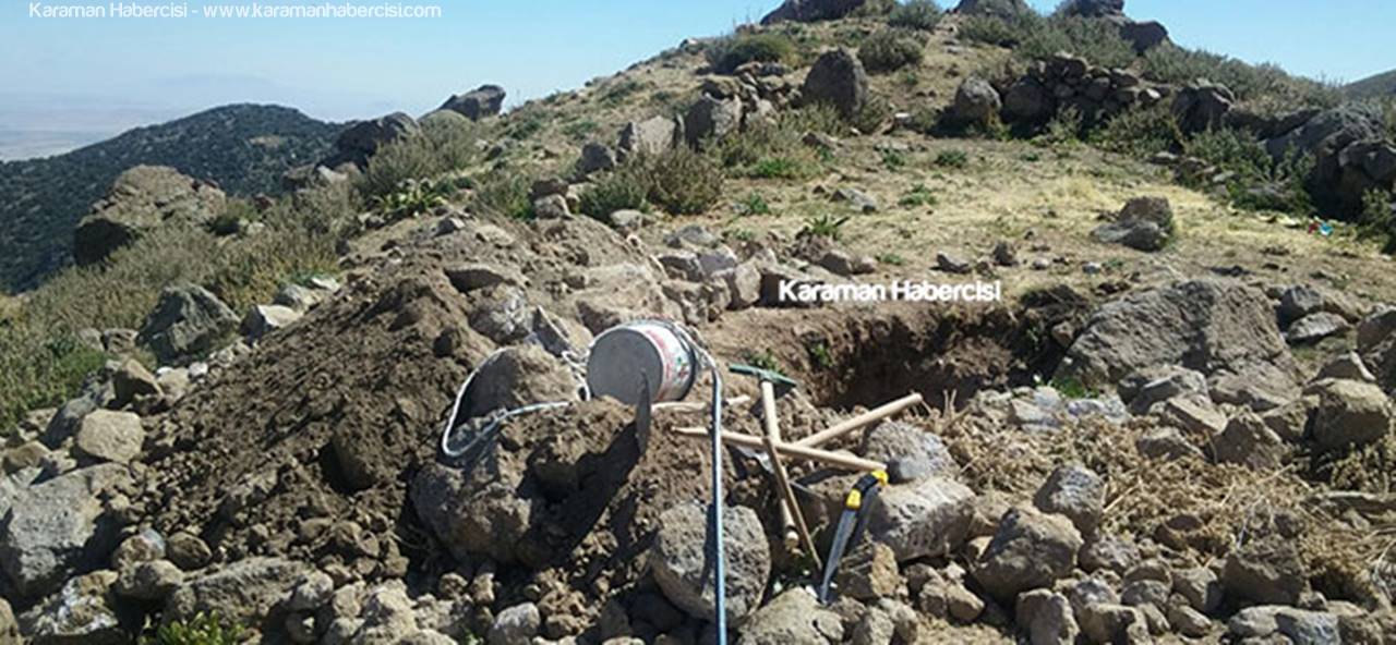 Karaman'da Bayramı Fırsat Bilen Definecilere Baskın