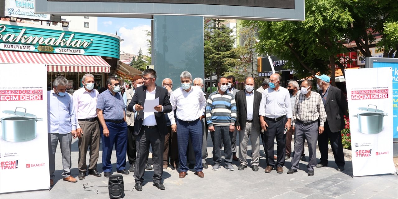 Niğde'de Saadet Partisi'nden "geçim İttifakı" Önerisi