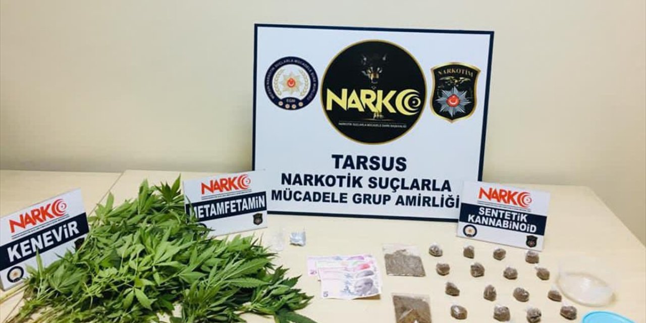 Mersin'de Uyuşturucu Operasyonlarında Yakalanan 4 Şüpheli Tutuklandı