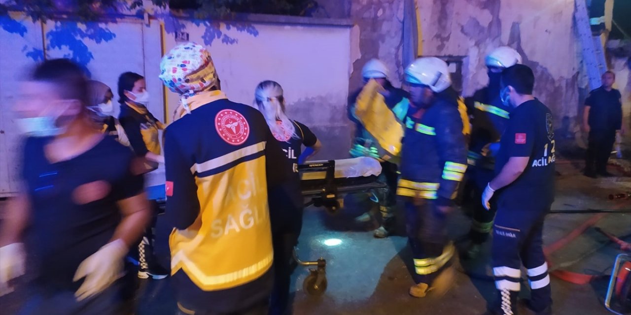 Konya'da Suriyeli Ailenin Kaldığı Evde Çıkan Yangında 3 Çocuk Öldü