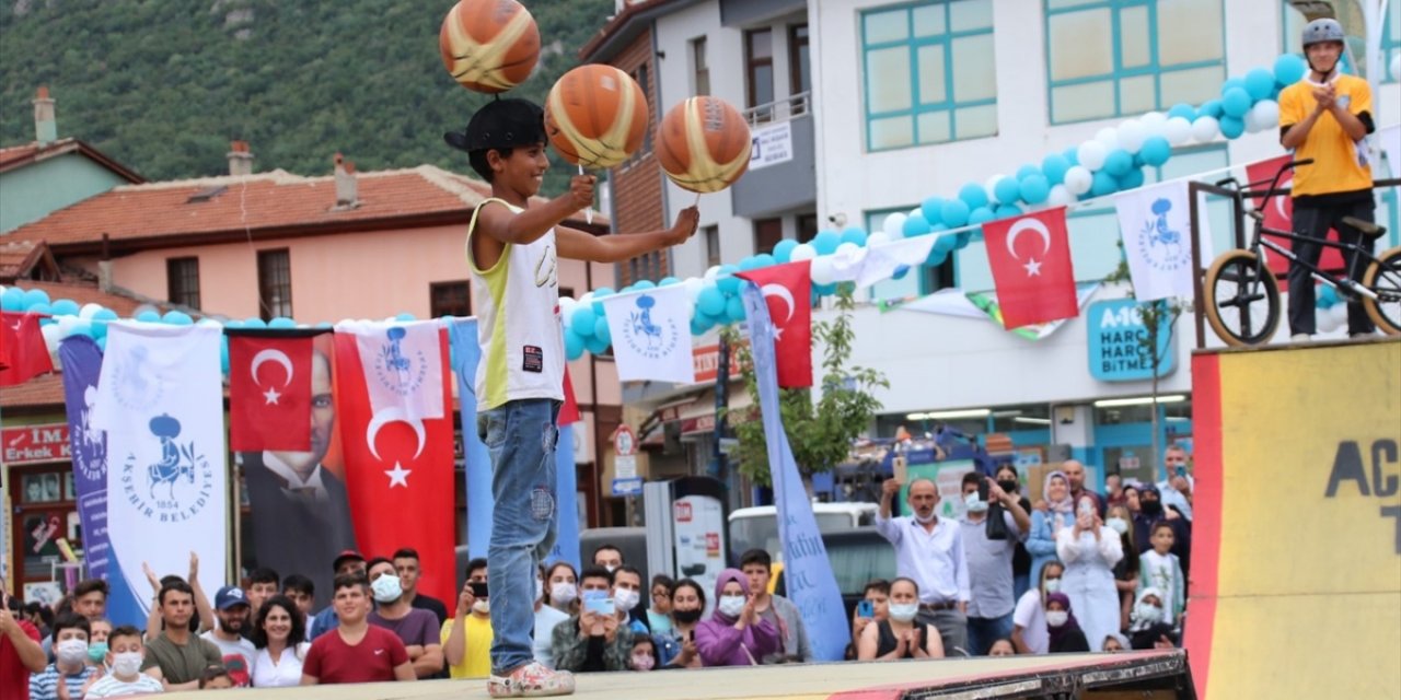 62. Uluslararası Akşehir Nasreddin Hoca Şenlikleri'nde Action Team Gösterisi Nefes Kesti