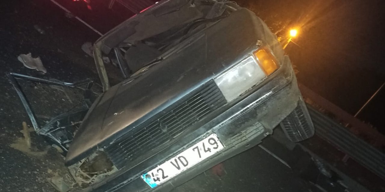 Akşehir'deki Trafik Kazasında İki Kişi Yaralandı