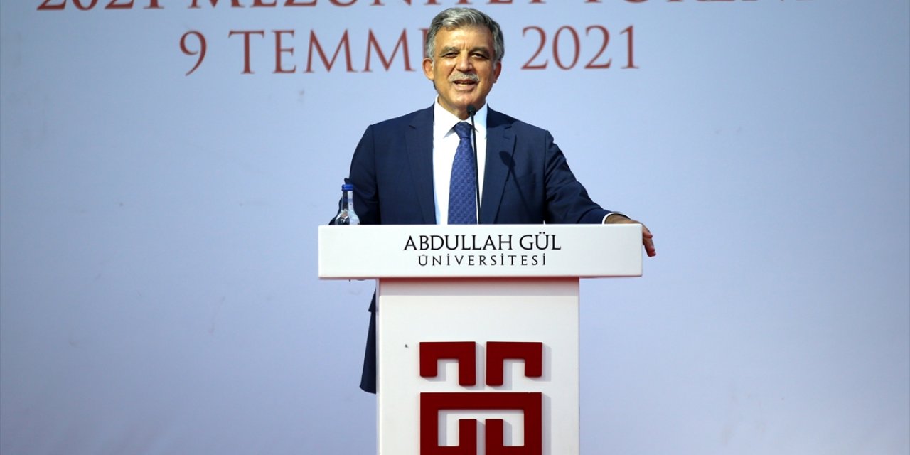 11. Cumhurbaşkanı Abdullah Gül Agü Mezuniyet Töreninde Konuştu