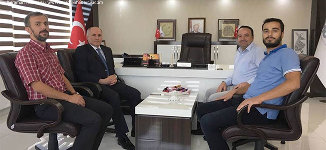 Karaman Valisi Fahri Meral, MÜSİAD'ı Ziyaret Etti