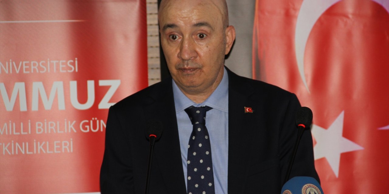 15 Temmuz Gazisi Aslan, Erciyes Üniversitesi Gazi Turgut Aslan Konferans Salonunun Açılışında Konuştu