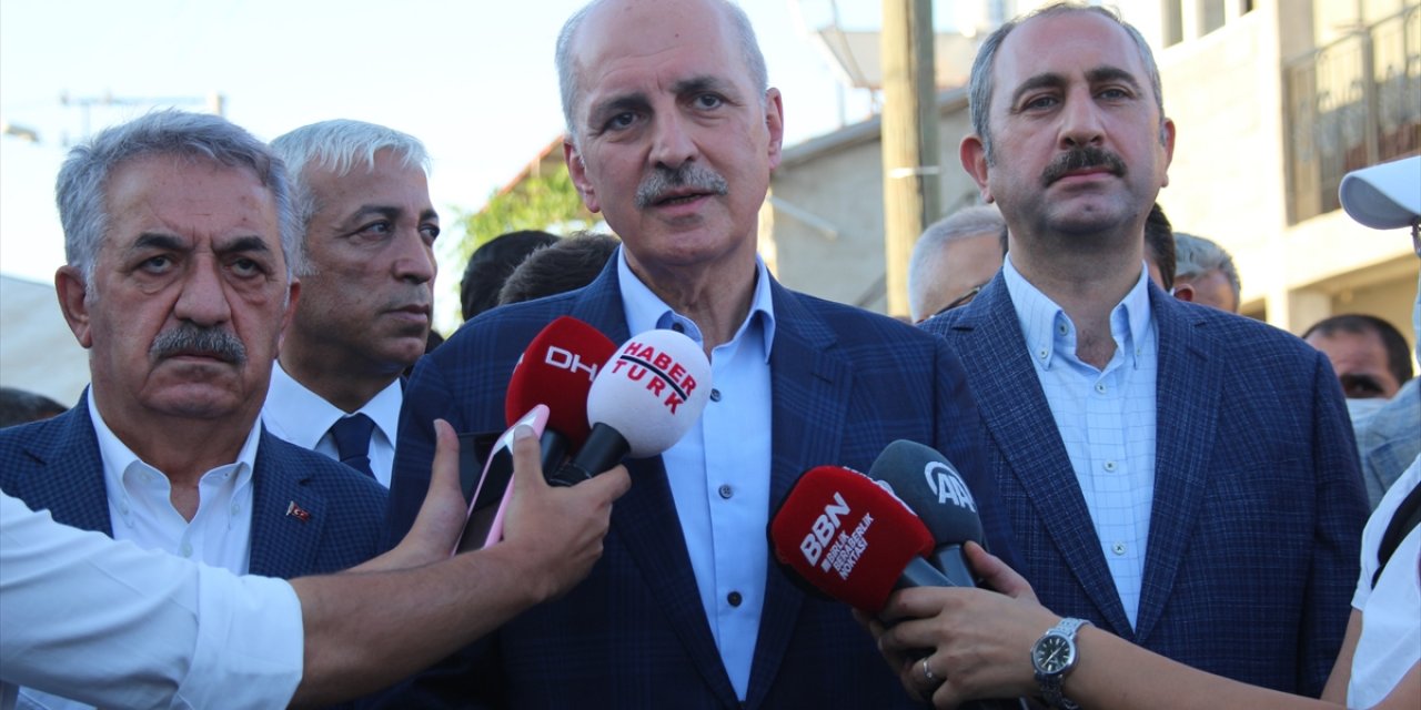 Numan Kurtulmuş, Konya'da Taziye Ziyaretinde Bulundu