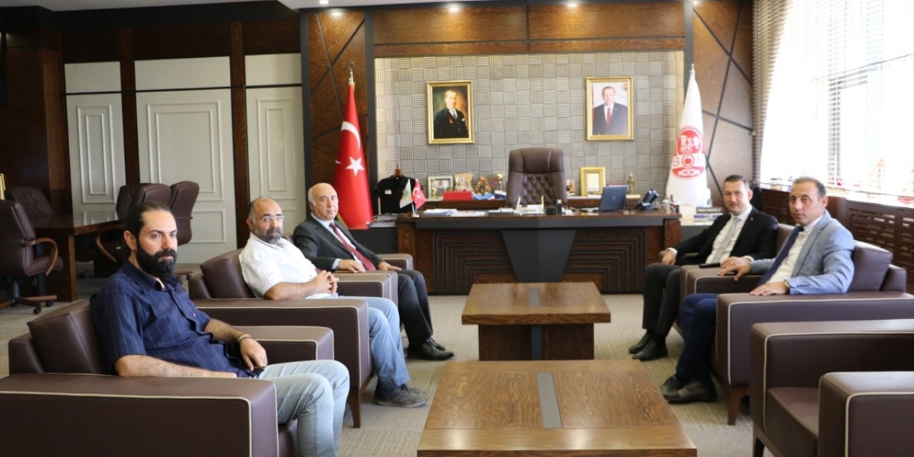 Rektör Prof. Dr. Muhsin Kar'dan Bor Belediye Başkanı Serkan Baran'a Ziyaret