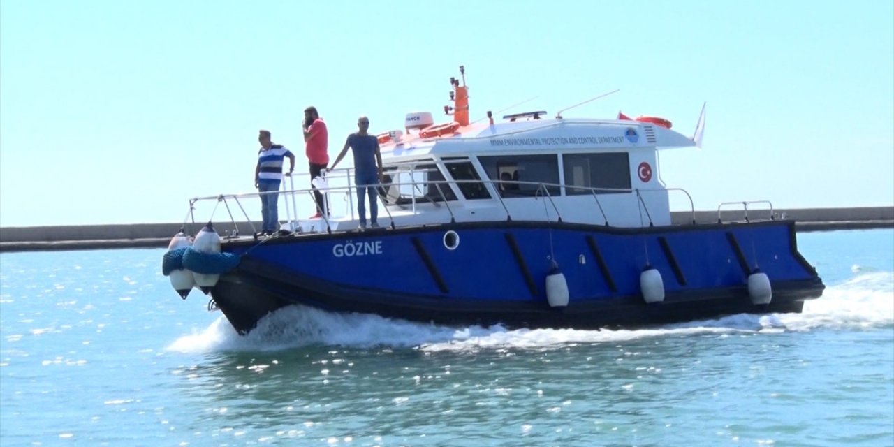 Mersin'de Geminin Denizi Kirlettiğini Belirleyen Ekip, Ödüllerini Orman Yangınları Kampanyasına Bağışladı
