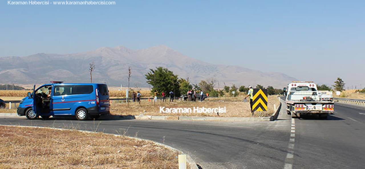 Karaman Konya Yolunda Feci Kaza