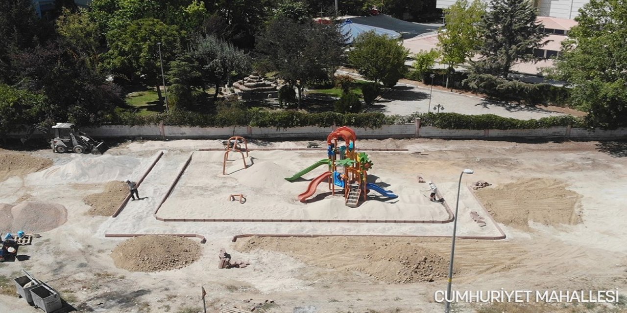 Karaman'da Yeşil Alan Çalışmaları