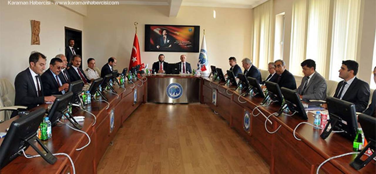 Üniversite Güvenlik Koordinasyon Toplantısı Yapıldı