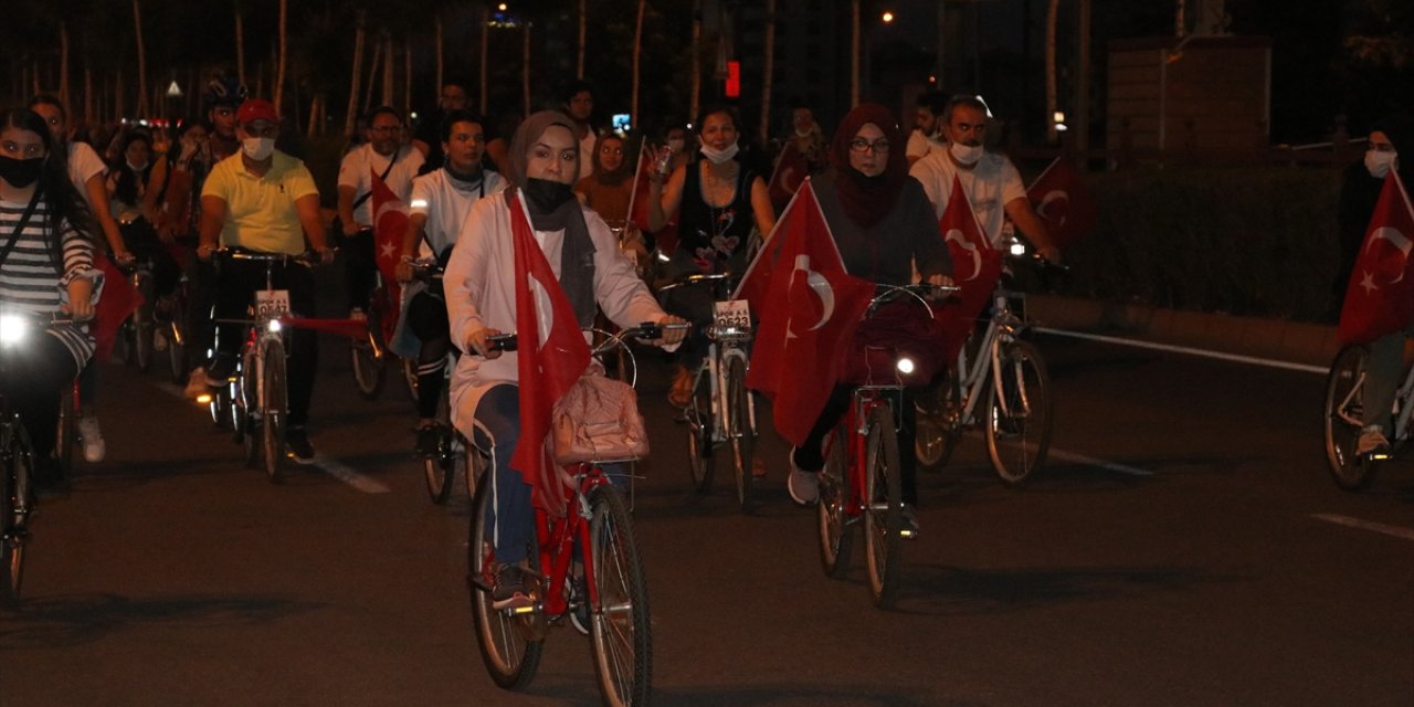 Kayseri'de Pedallar Zafere Çevirildi