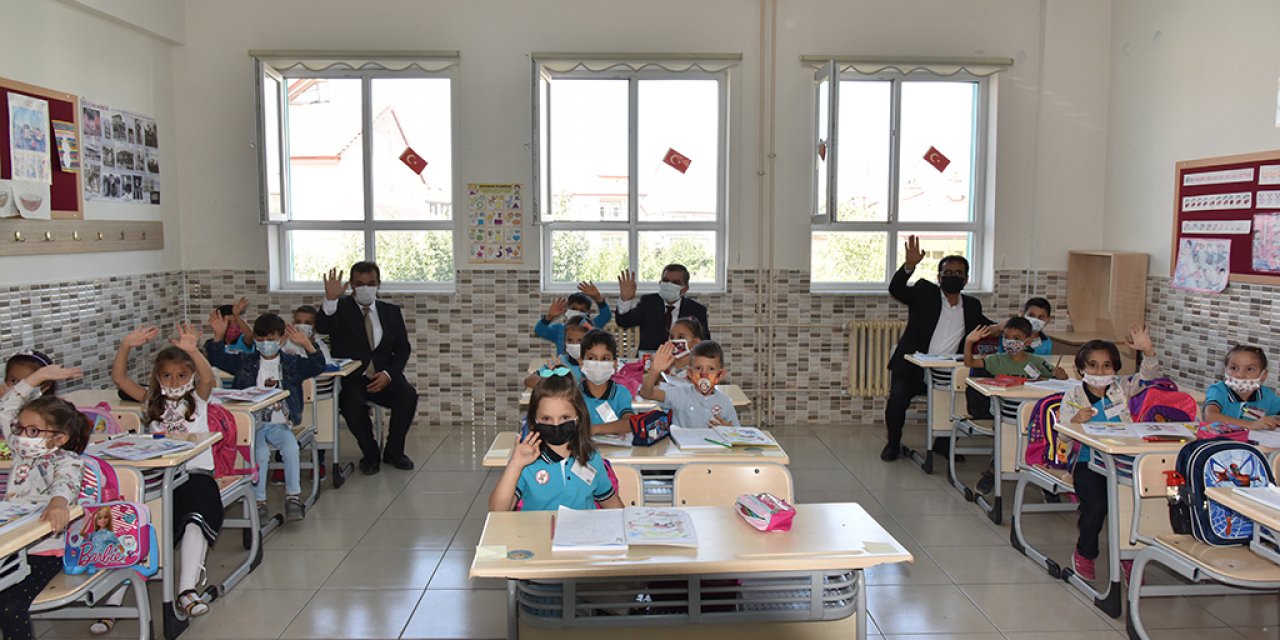 Karaman'da Öğrencilerin Okul Heyecanı