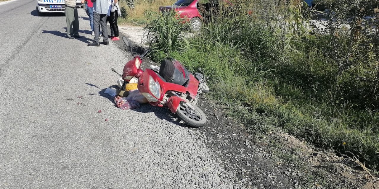 Ereğli'de Elektrikli Bisiklet Traktörün Altında Kaldı