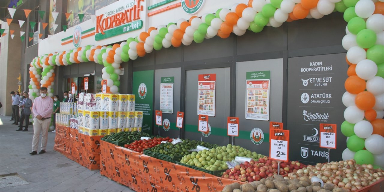 Tarım Kredi Kooperatif Marketlerin 471. Şubesi Kayseri'de Açıldı