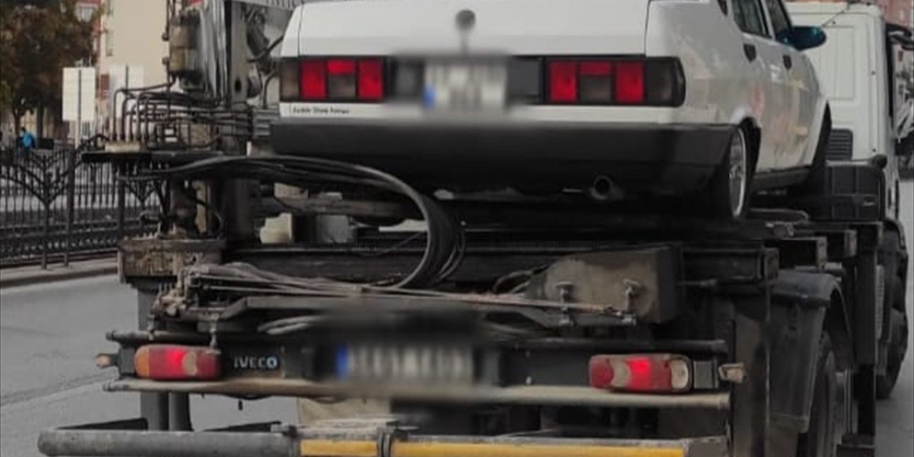 Konya'da Sosyal Medyada Drift Görüntülerine Ceza Geldi