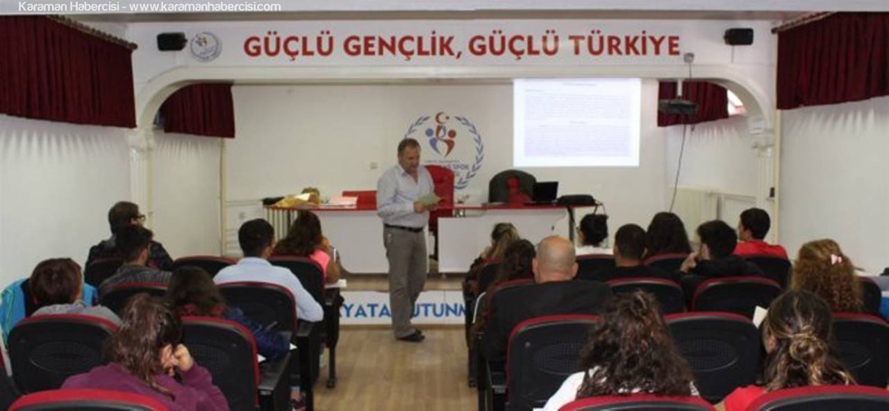 Karaman'da Sutopu 1.Kademe Antrenör Kursu Başladı