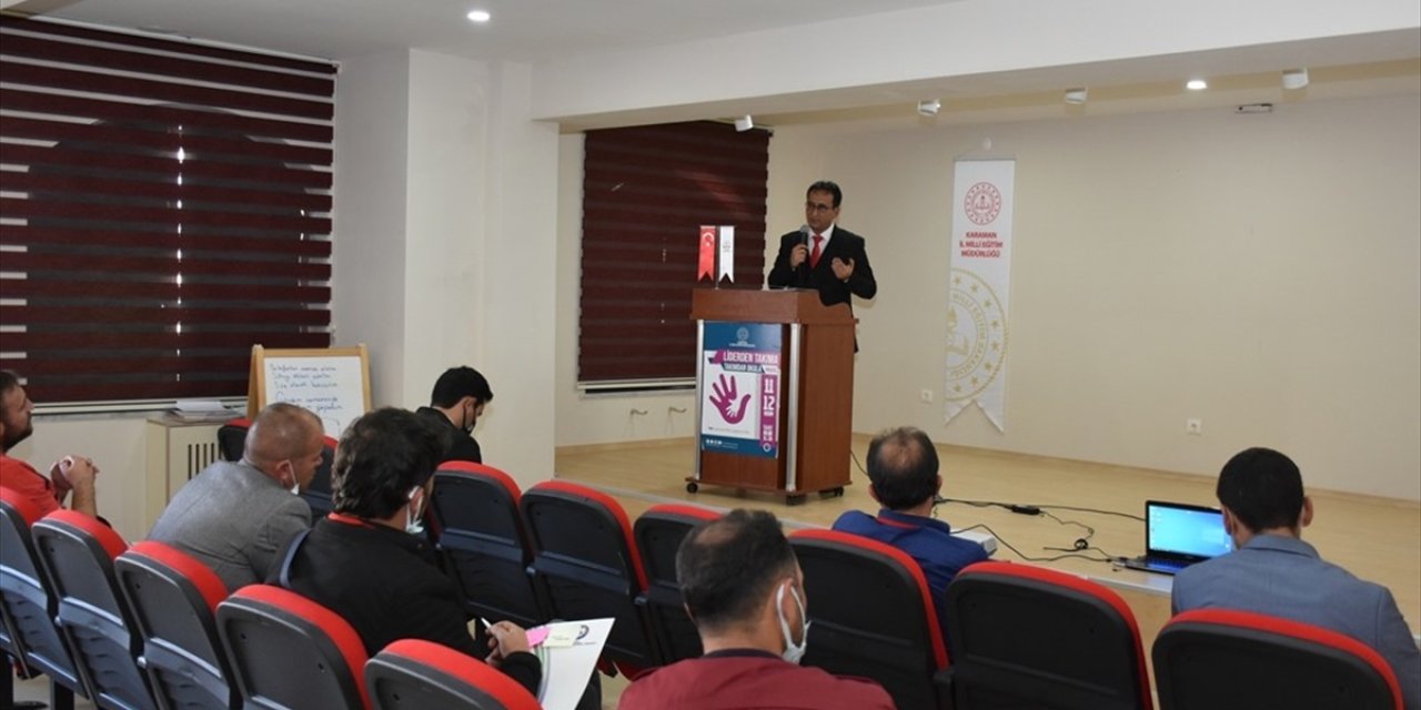 Karaman'da "Liderden Takıma, Takımdan Okula Projesi" Tanıtıldı