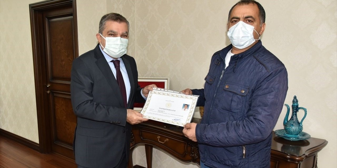 Karaman'da  Afad Ve İl Özel İdaresi Personeline Teşekkür