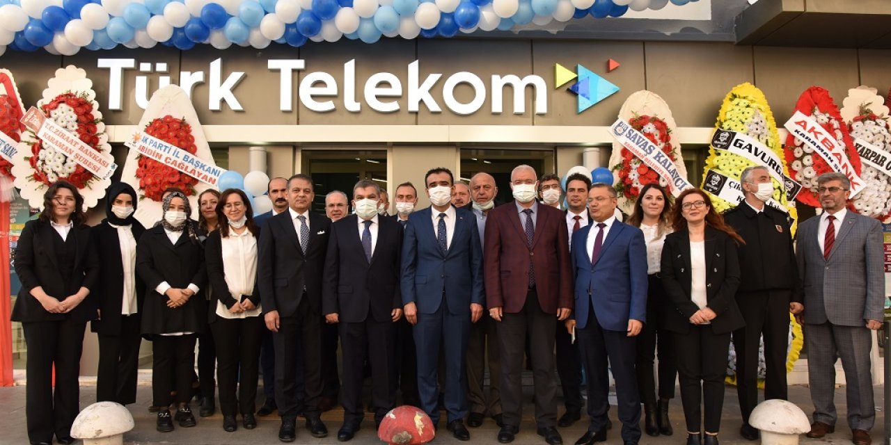 Türk Telekom Karaman'da Yeni Adresinde