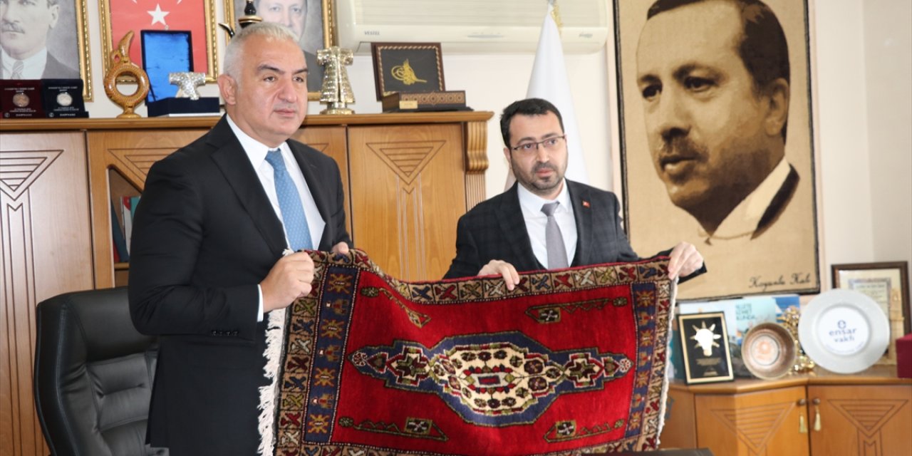 Kültür Ve Turizm Bakanı Ersoy, Niğde'de Konuştu