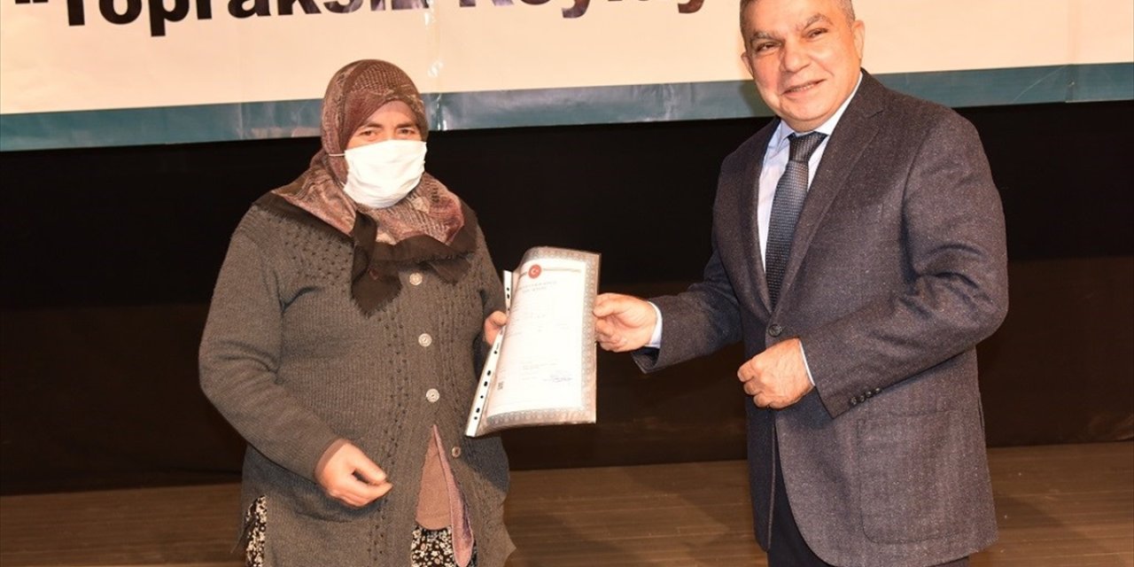 Karaman'da Çiftçilerin Tapu Heyecanı