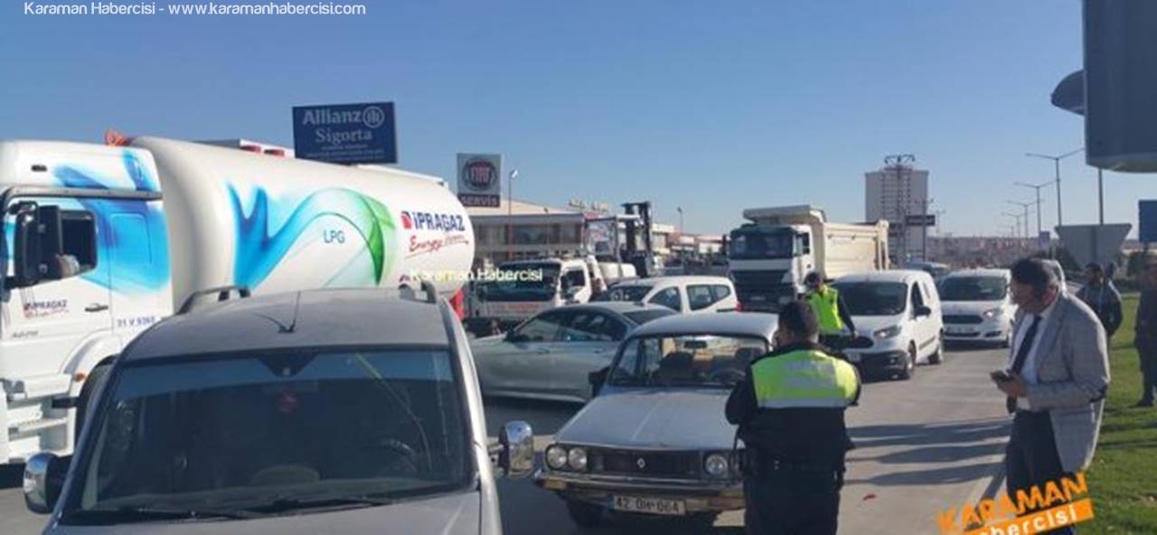 Karaman’da Zincirleme Trafik Kazası