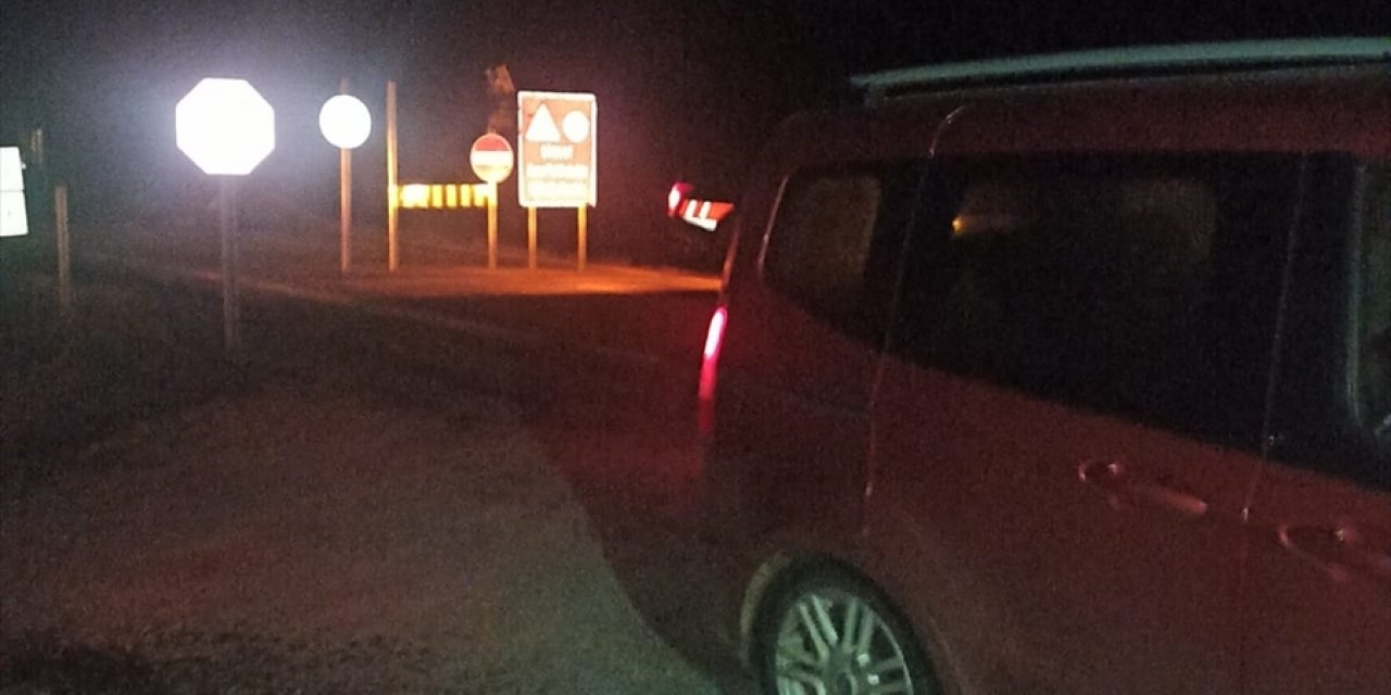 Karaman Mersin Arasındaki Kapalı Yolda Mahsur Kaldı