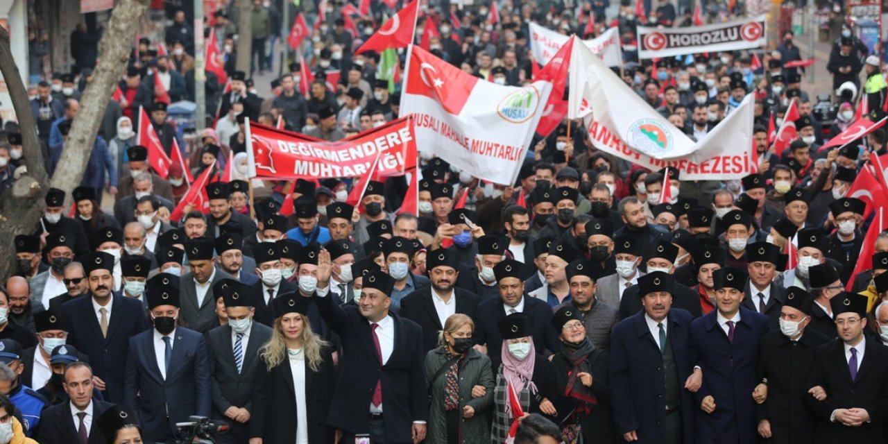 Toroslar’da ’kurtuluş Coşkusu’ Dolu Dolu Yaşandı