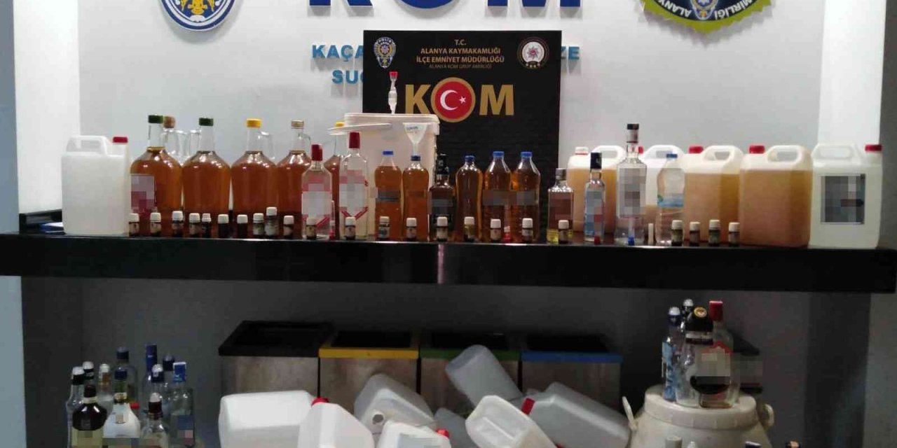 Sahte Alkol Üretip Satan Şahıs Tutuklandı