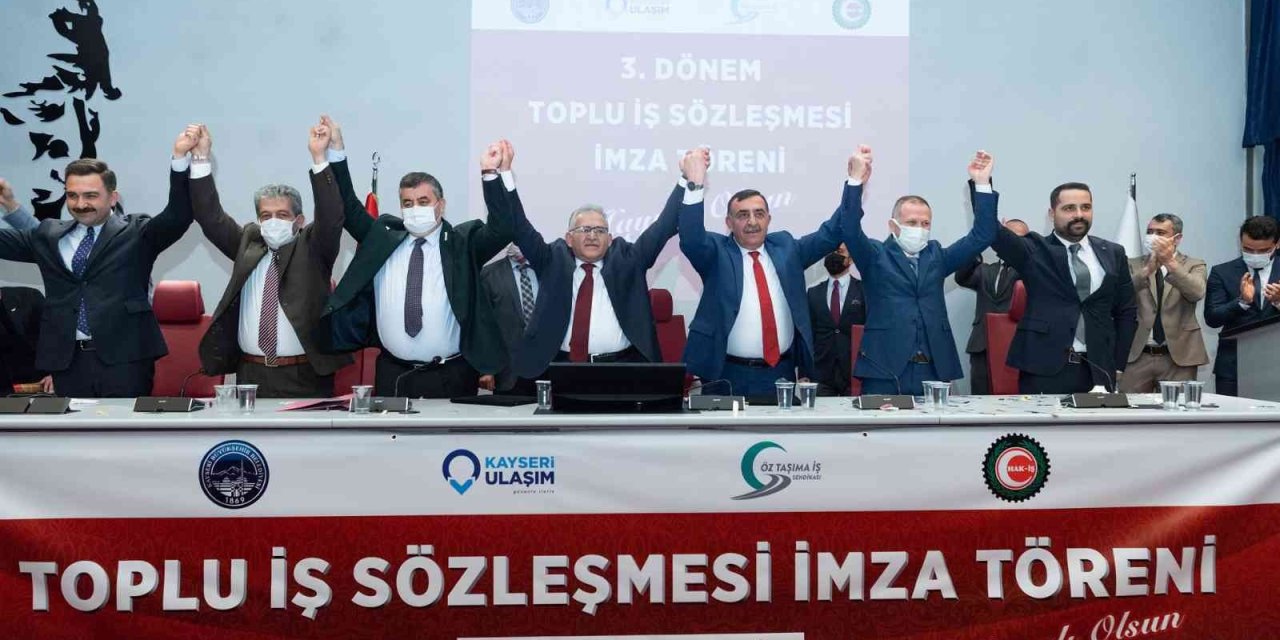 Büyükşehirde Toplu İş Sözleşmesi İmzalandı