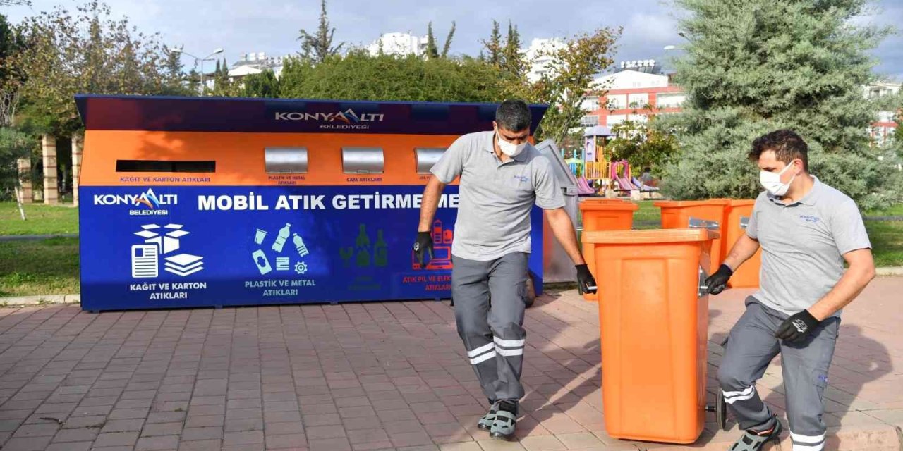 Konyaaltı’nda Ayda Ortalama 300 Ton Atık Dönüştürülüyor