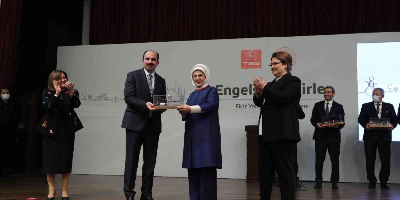 Konya Büyükşehir’in Projesine Emine Erdoğan’dan Ödül