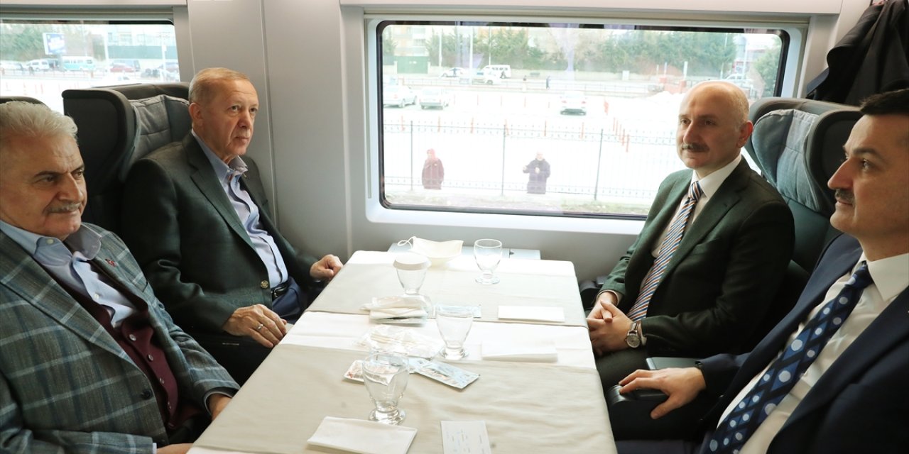 Cumhurbaşkanı Erdoğan, Konya Karaman Hızlı Tren Hattını Açtı