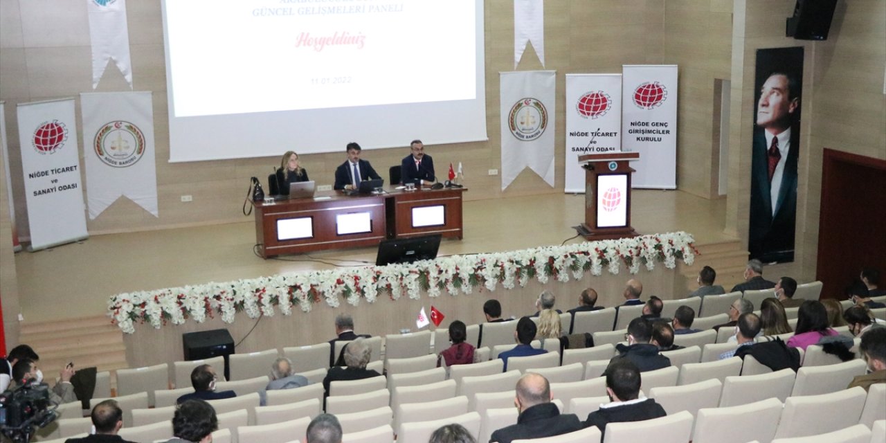 Niğde'de "Arabuluculuğun Güncel Gelişmeleri" Paneli