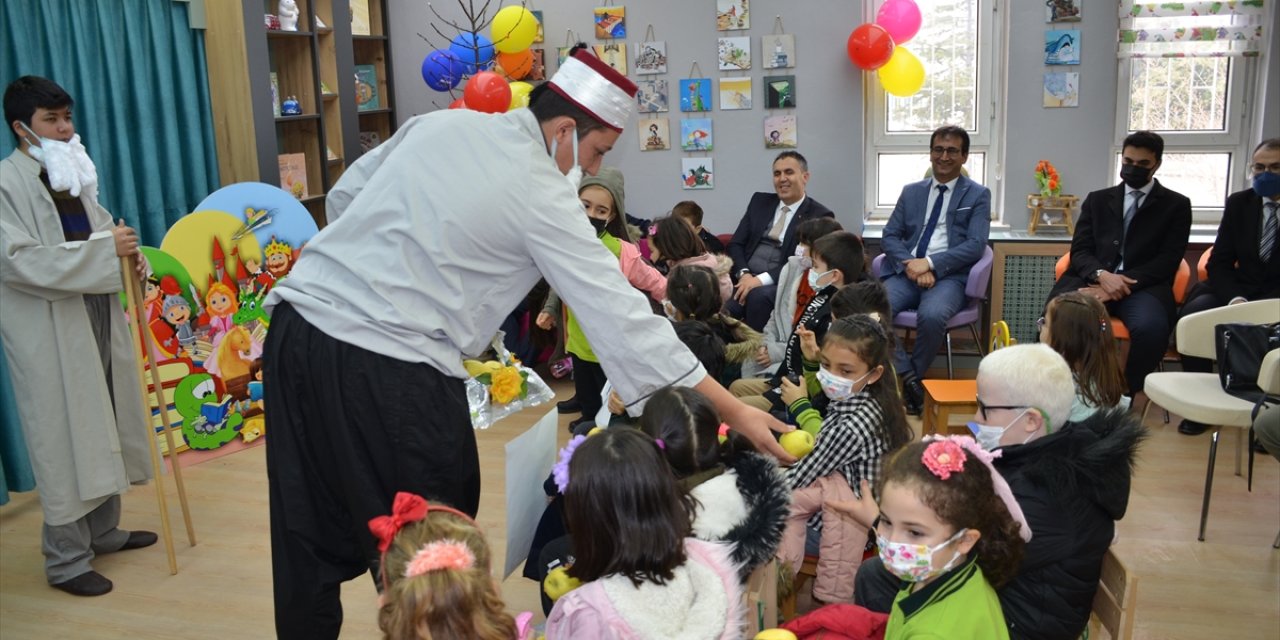 Karaman'da "Hayat Kütüphanede" Projesi