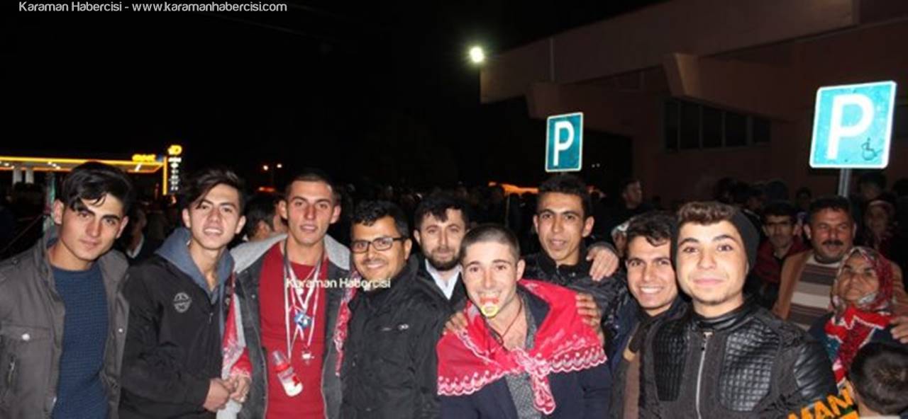 Karaman Otogar’ında Asker Hareketliliği