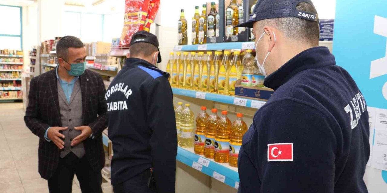 Mersin'de Zabıtanın Denetimi Devam Ediyor