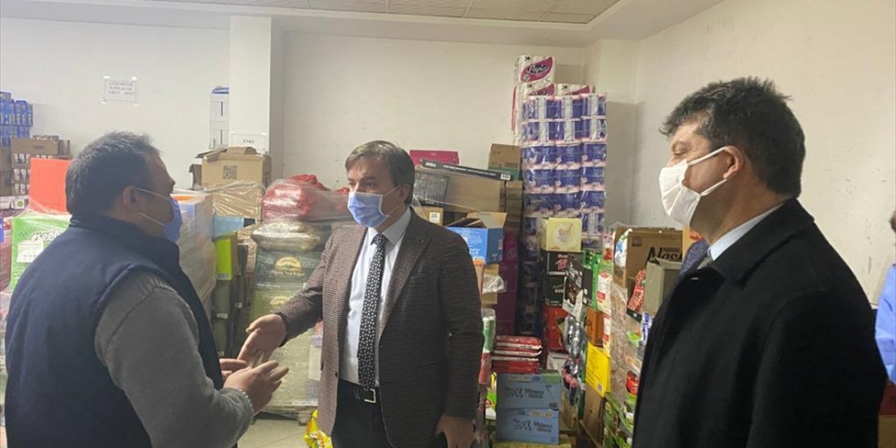 Aksaray Valisi Aydoğdu'dan Market Deposuna Ayar