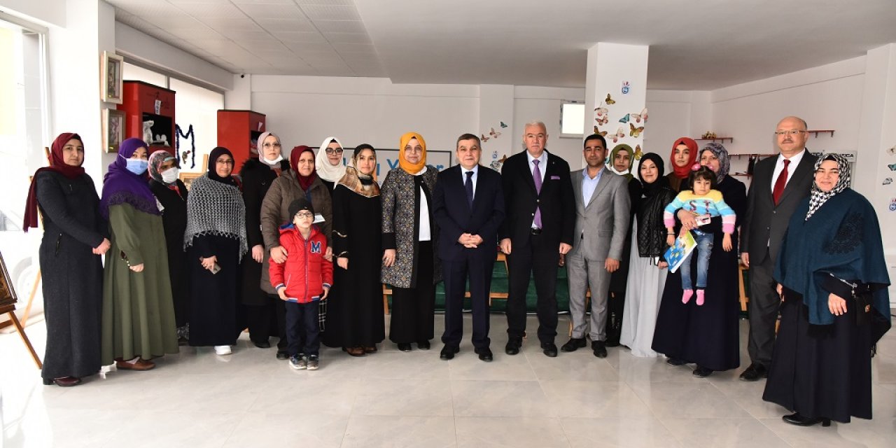 Karaman'da “Sanatla Terapi” Projesi Tamamlandı