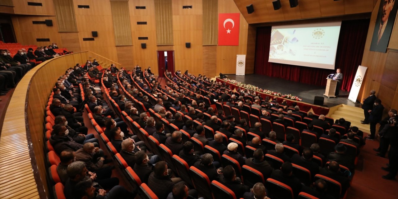 Aksaray'da Proje Ve Yatırımları Değerlendirme Toplantısı