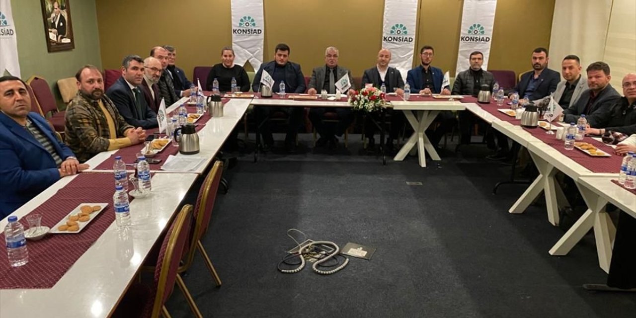 Konsiad Konya Şubesi, Mıhoğlugil Başkanlığında İlk Toplantısını Yaptı
