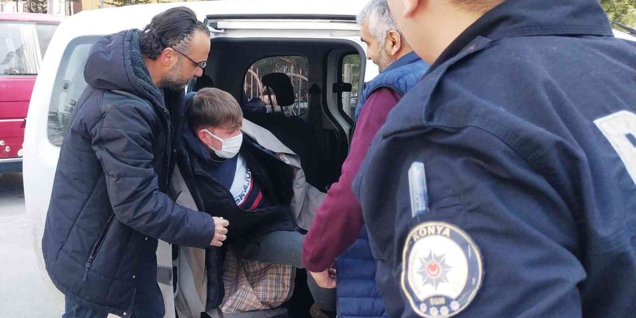 Konya'da Gaspçı Çocuklara Dehşet Yaşattı