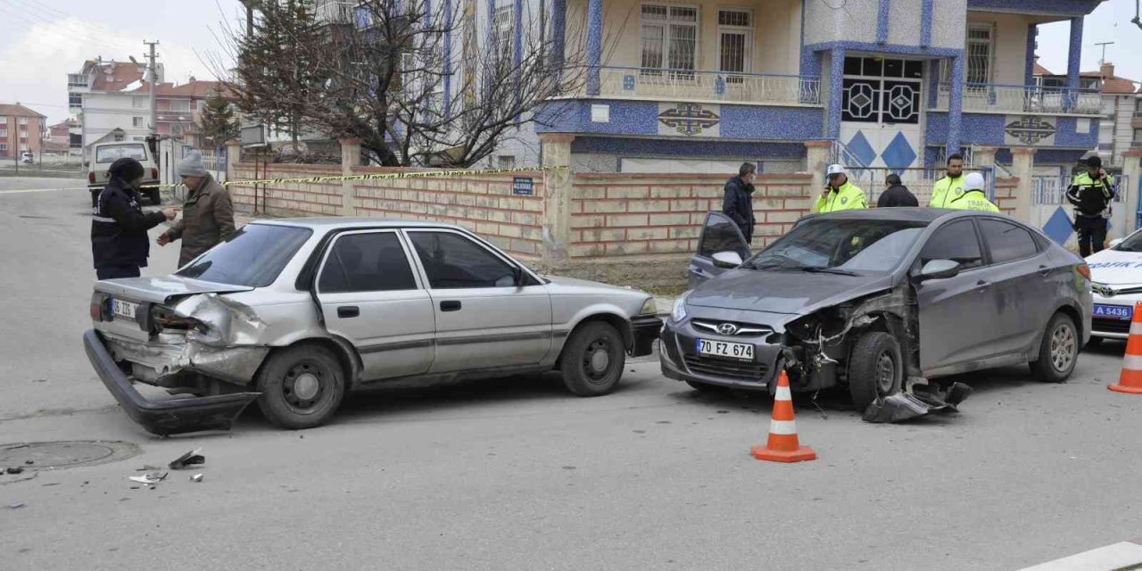 Karaman'da Ehliyetsiz Sürücü Ortalığı Dağıttı
