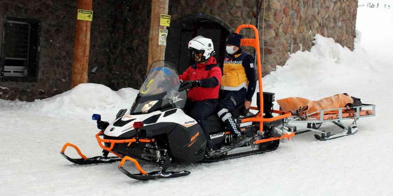 Sağlık Ekipleri Erciyes’te Görev Başında