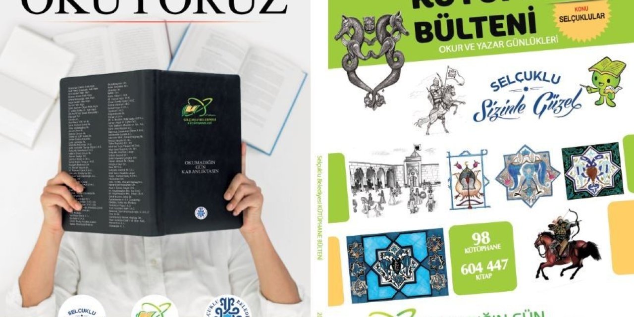 Selçuklu Belediyesinden Kütüphaneler Haftasına Özel Bülten