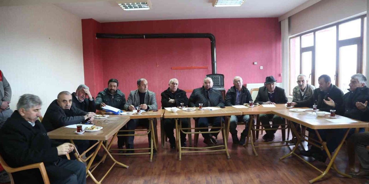 Melikgazi’de Kırsal Kesim Mahalle Muhtarları İle Toplantı Yapıldı