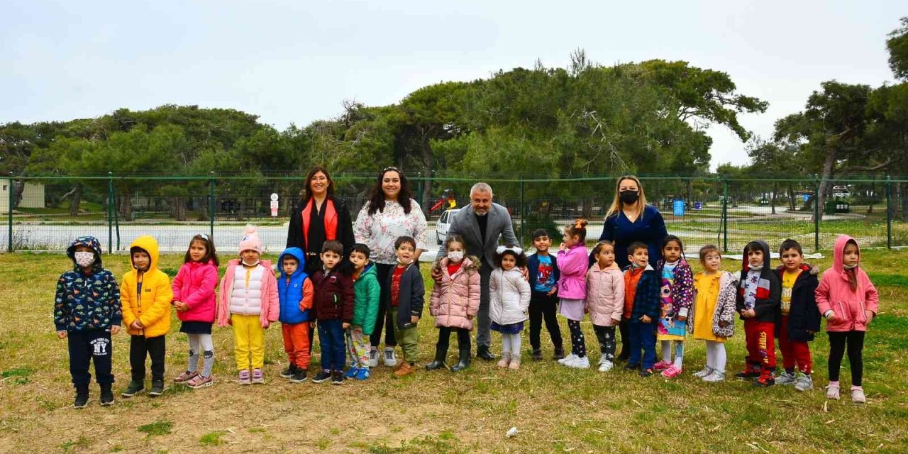 Başkan Sözen, Çocuklarla Bahara ‘merhaba’ Dedi