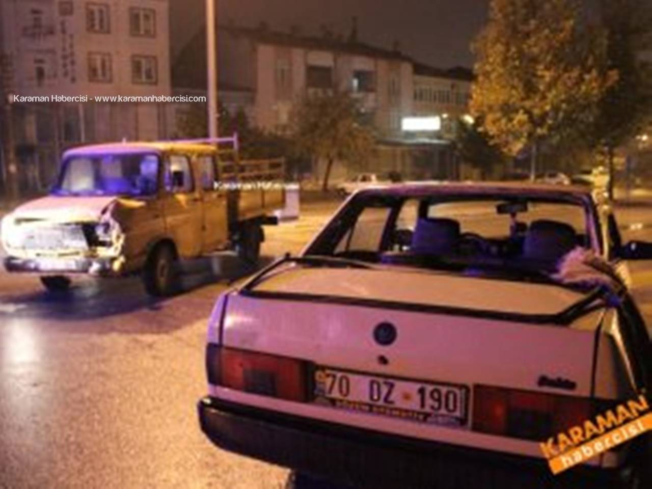 Karaman’da Trafik Kazaları